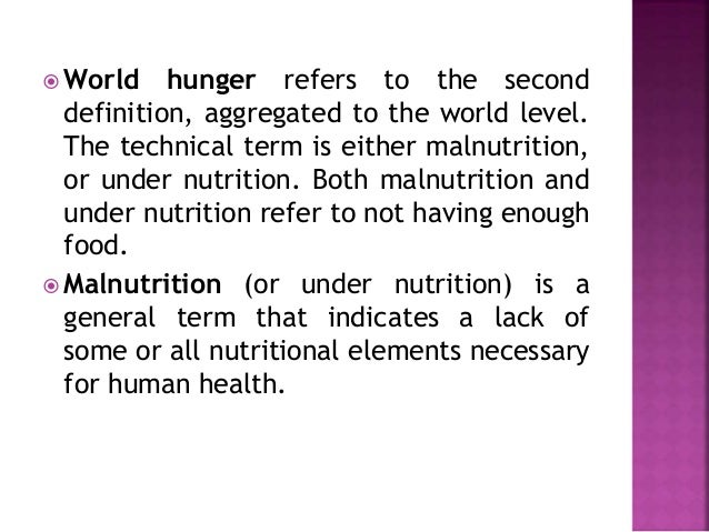 world hunger presentation ppt world hunger presentation ppt