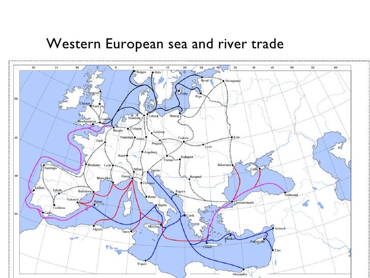 Image result for northern european trade routes