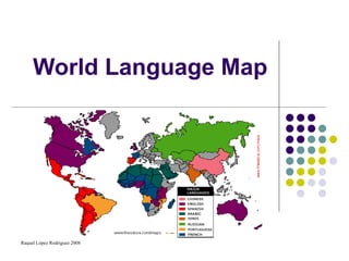 World Language Map 
