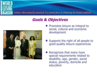 World Leisure Organization - WLO | PPT