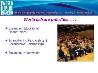 World Leisure Organization - WLO | PPT