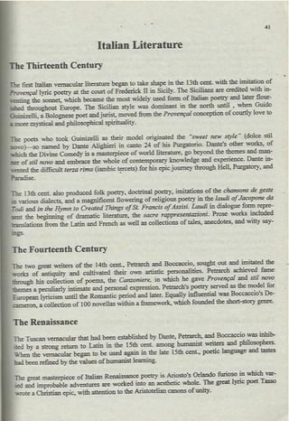 World literature/ Notes