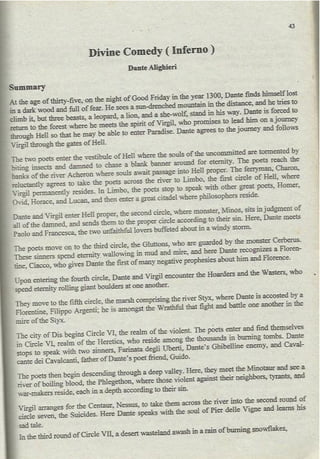 World literature/ Notes