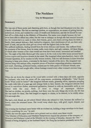 World literature/ Notes