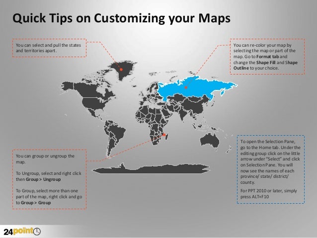 editable world map powerpoint