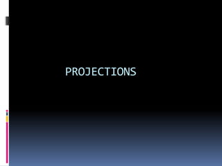 PROJECTIONS
 