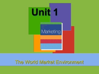 The World Market Environment
 