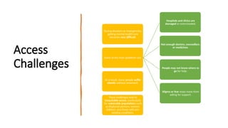 Access to Services – Mental Health in Catastrophes and Emergencies | PPTX