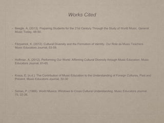 World Music and Cultural Understanding | PPTX