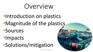 Plastic pollution in ocean | PPTX