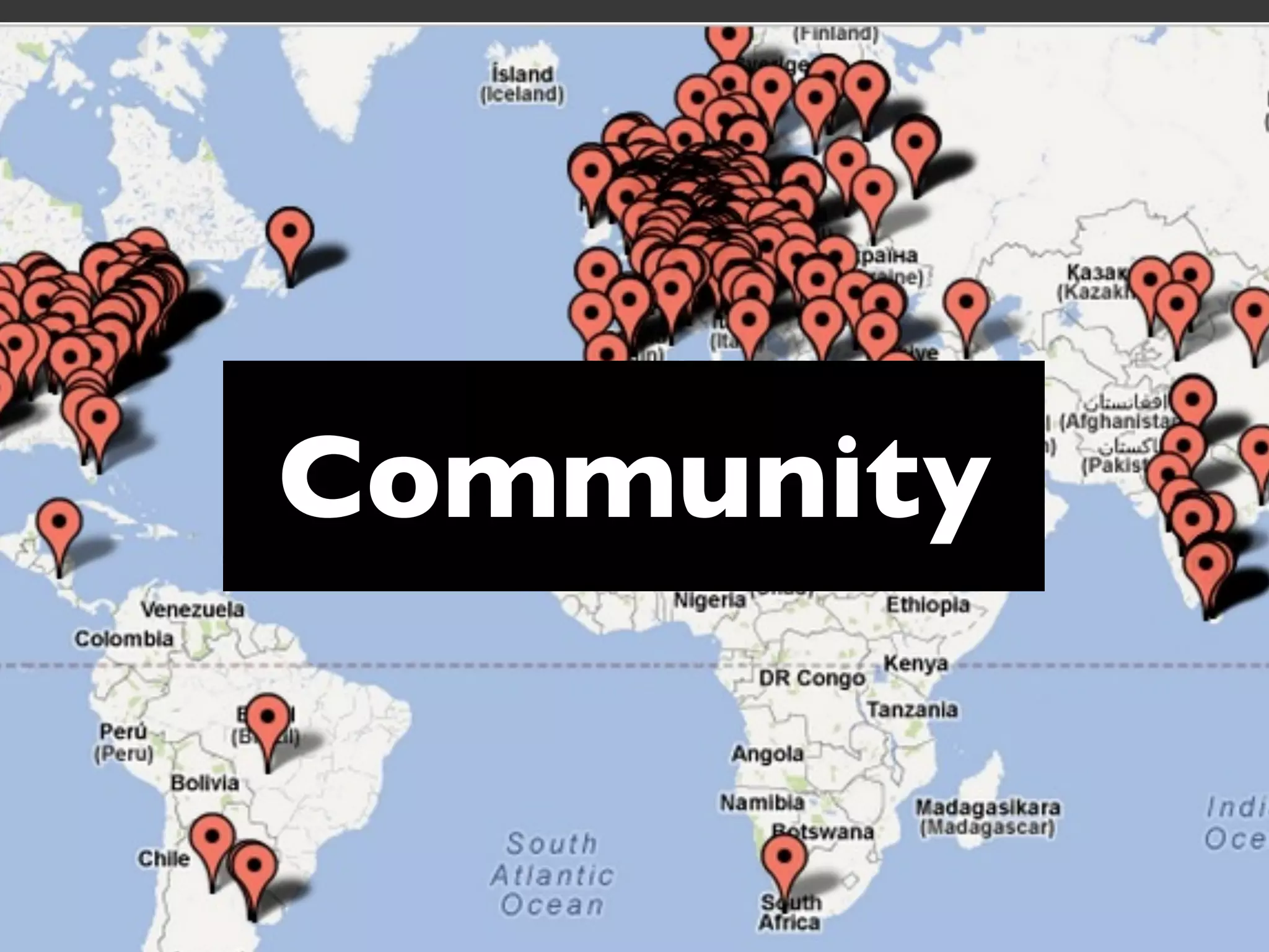 The story of
log4php

      Community
 