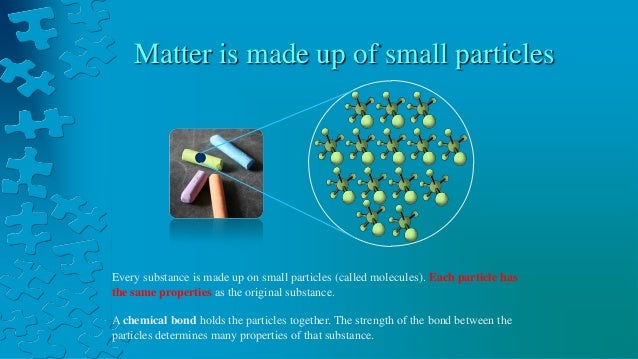 what is matter made of what is matter made of