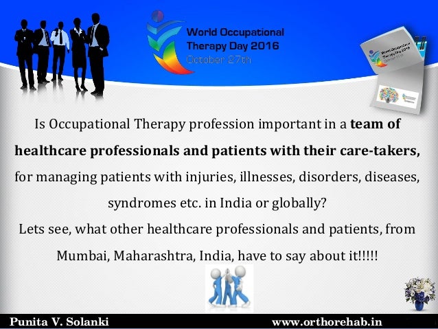 World Occupational Therapy Day 2016
