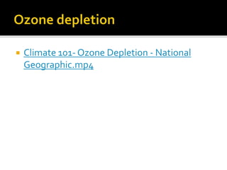 World ozone day presentation | PPTX