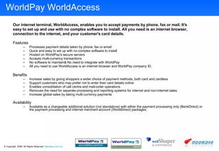 Worldpay Software Platform WorldPay Internet Payment Gateway Application | PPT