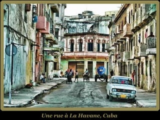 Une rue à La Havane, Cuba 