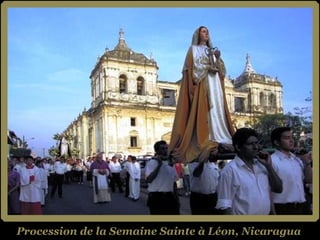 Procession de la Semaine Sainte à Léon, Nicaragua 