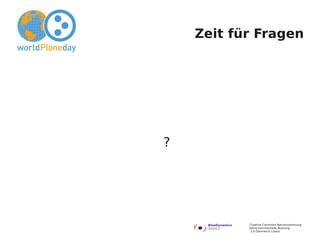 Plone - Community, Entwicklung, Support