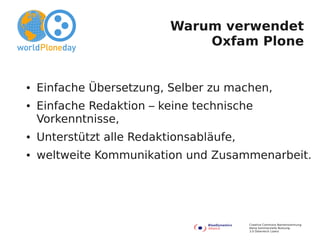 Projekte mit Plone