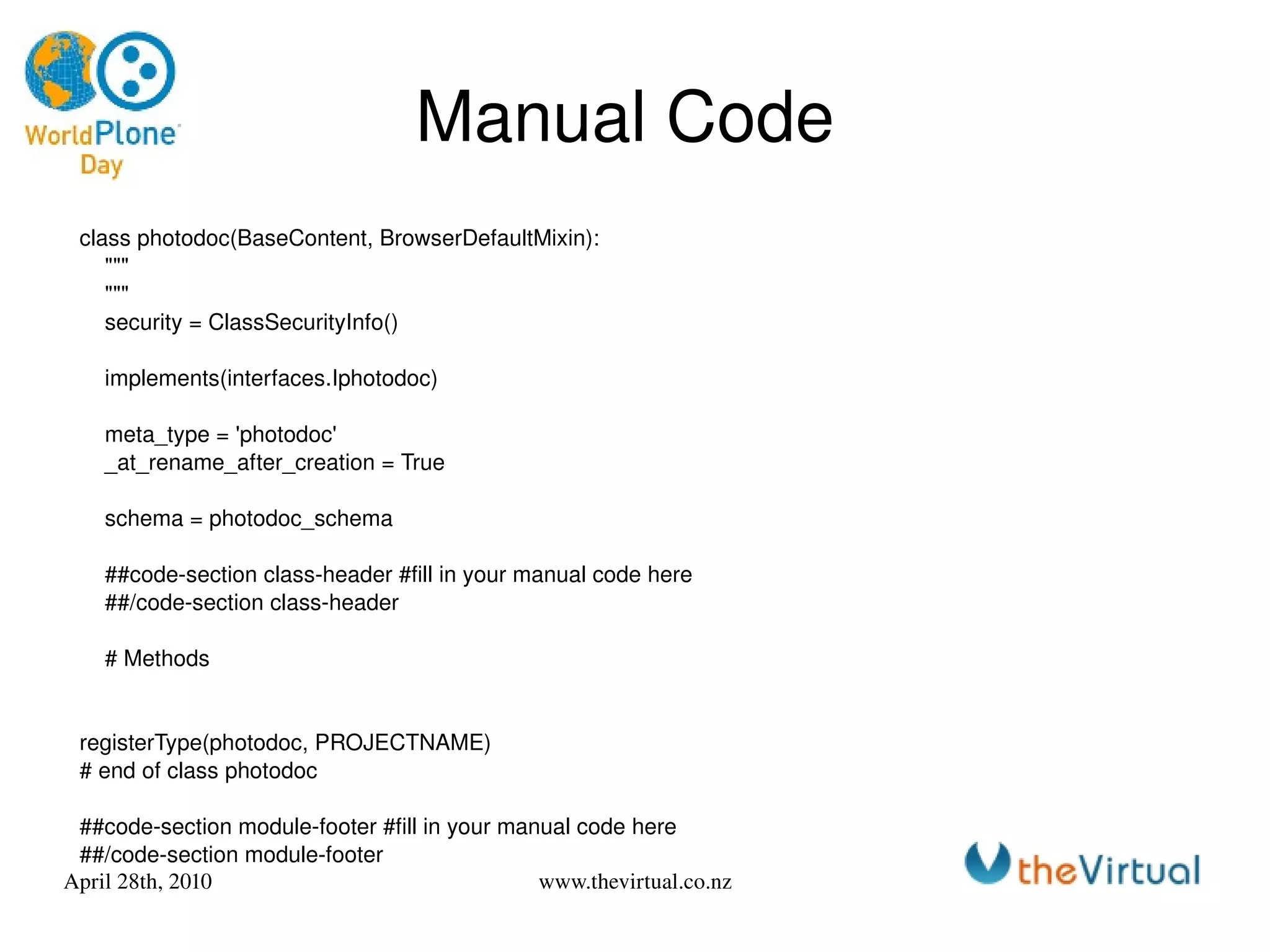 States and transitions  