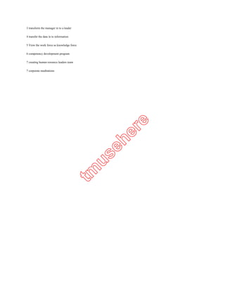 6 competency development program

7 creating human resource leaders team

7 corporate meditations




 
 
 
 
 
 
 