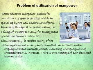 Manpower Problem World Population Day | PPTX