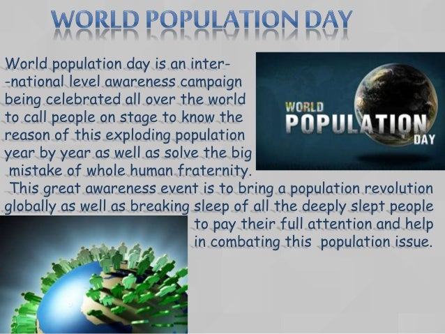 Essay on world population