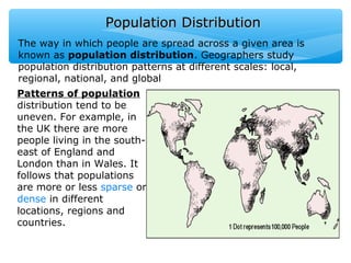 Population Distribution Patterns