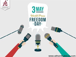 World Press Freedom Day -Arihant Buildcon