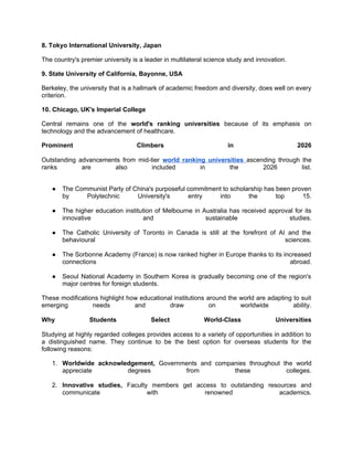 World Ranking Universities 2026 – Top 50 Guide.docx