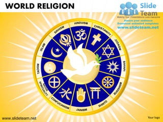 WORLD RELIGION




www.slideteam.net   Your logo
 