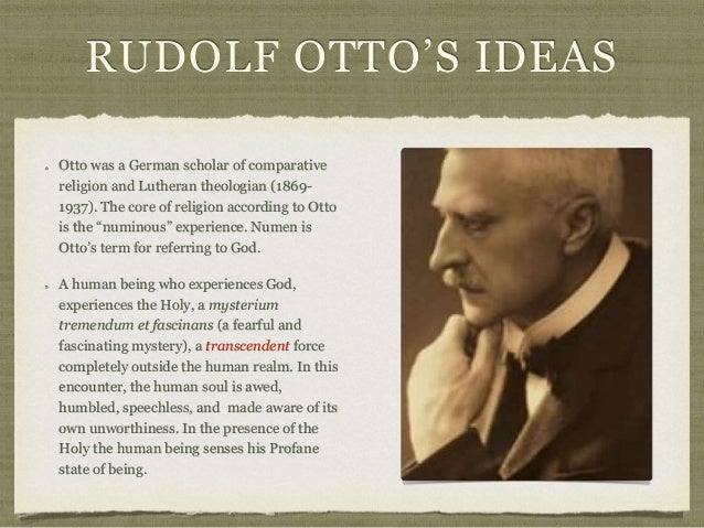 Rationalism In Rudolf Ottos The Idea Of The Holy