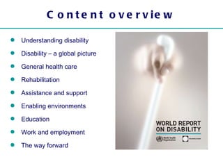 WORLD REPORT ON DISABILITY visual data 8