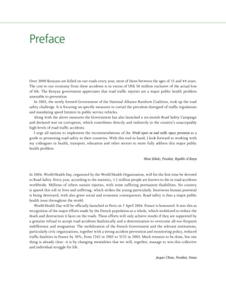 World report traffic prevention | PDF