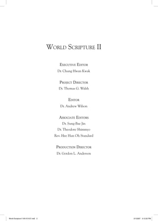 World Scripture World Scripture - Antología | PDF
