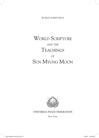 World Scripture World Scripture - Antología | PDF