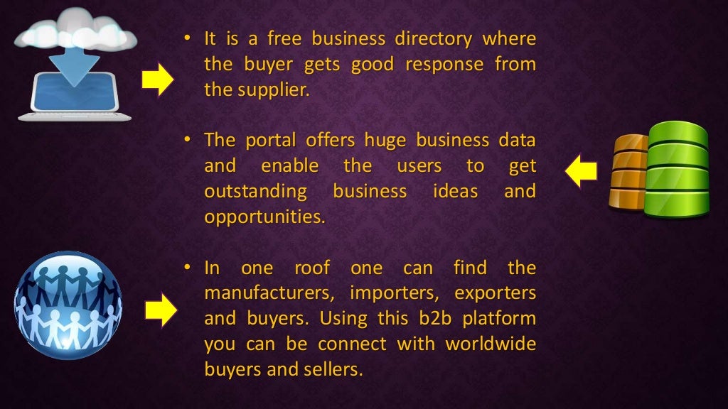 World’s Largest B2B Marketplace