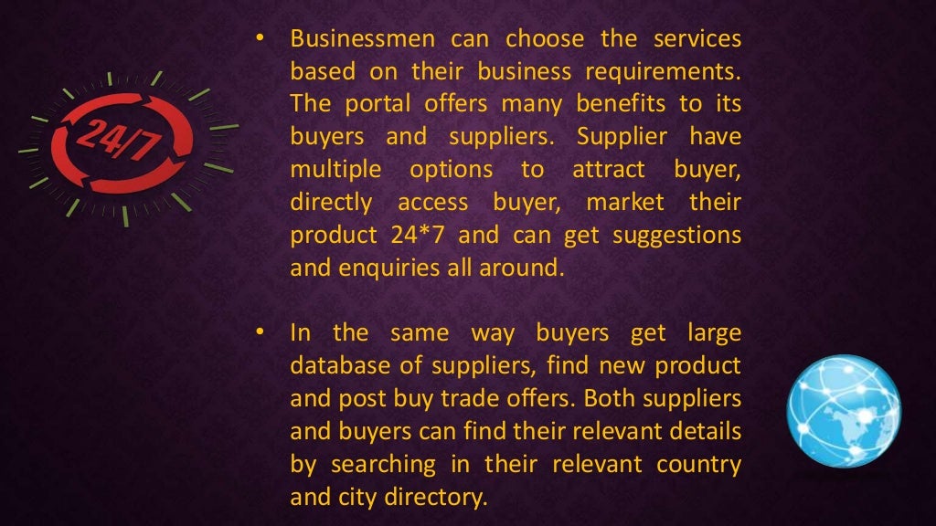 World’s Largest B2B Marketplace