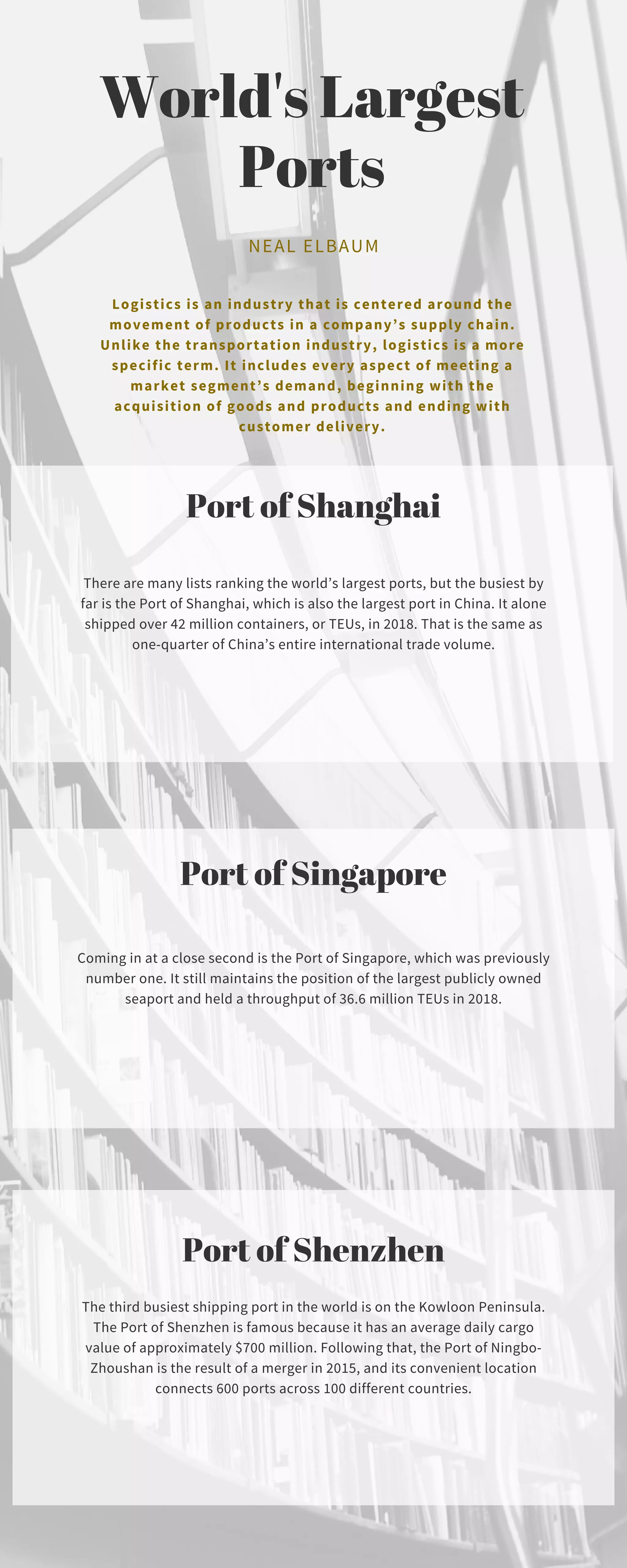 World's Largest Ports | PDF