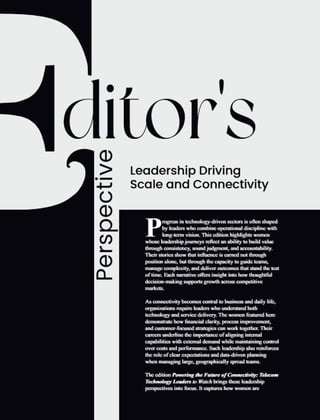 Worlds Most Inspiring Women Leaders Making a Difference in, 2026 | PDF