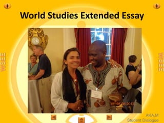World studies extended essay introduction 2 | PPTX | Educational ...