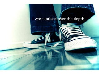 I wassuprised over the depthWalking in My Shoes by _Teb CC (by, nc, nd)