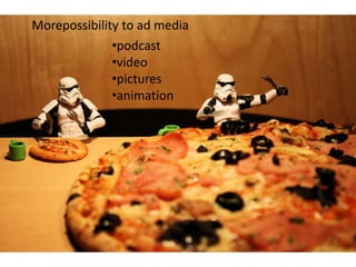 Morepossibility to ad mediapodcast