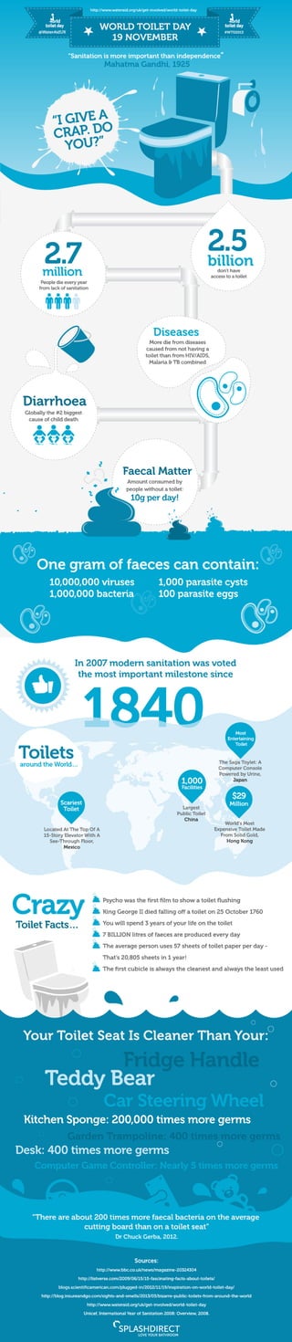 World Toilet Day Infographic
