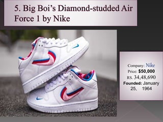 costly footwear brands