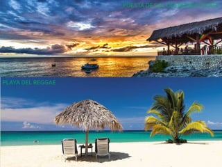 PLAYA DEL REGGAE
PUESTA DE SOL DESDE RICK`S CAFE
 