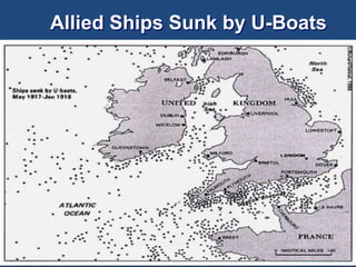 Allied Ships Sunk by U-Boats 
 