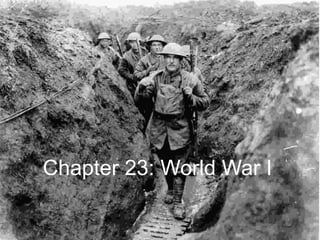 Chapter 23: World War I
 