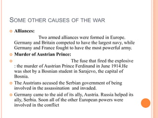 World War 1 | PPTX