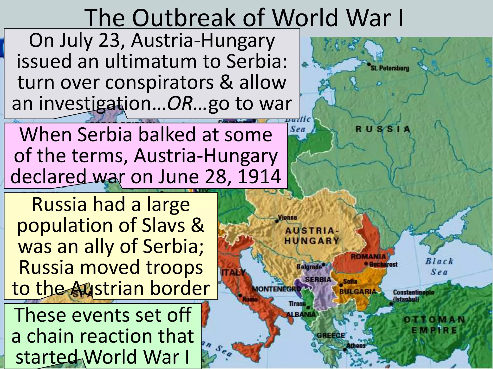 World war i causes | PPT